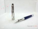 AAA Replica Mont Blanc Le Petit Prince Fountain Pen - Silver Cap